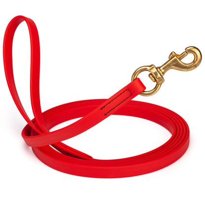 Viper Biothane Long Line 15 ft Lead with Brass Hardware