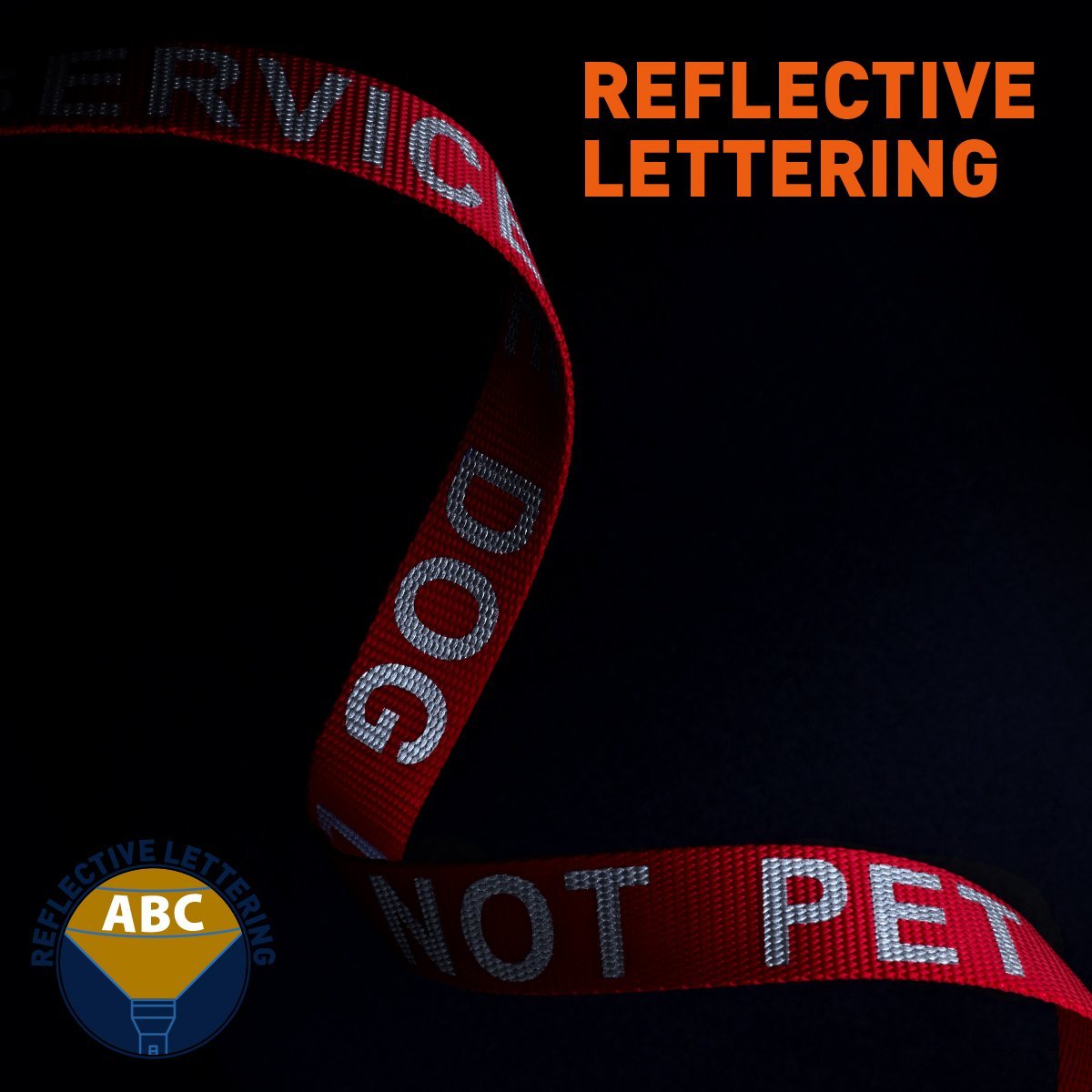 Reflective Nylon Dog Leash