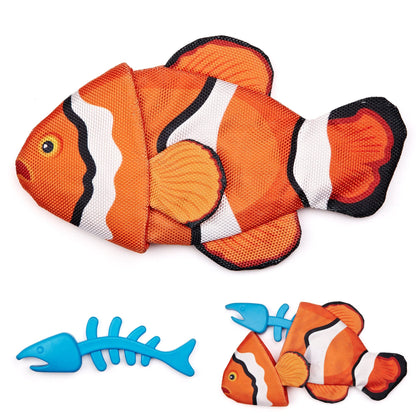 Tropical Crinkle + Bone Inside Fish