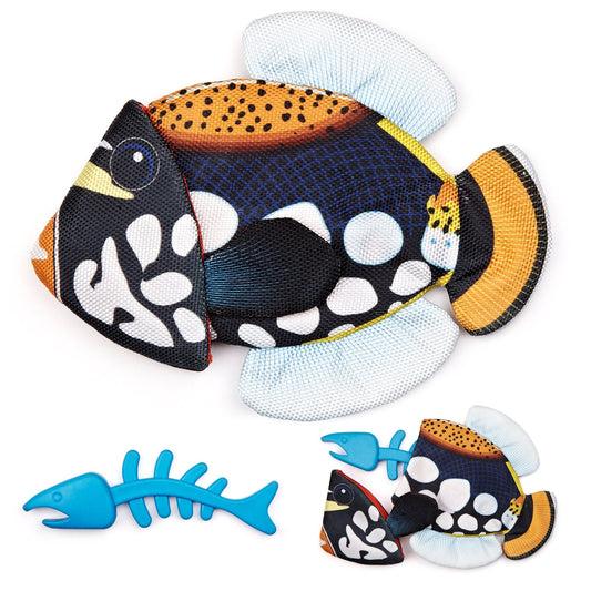 Tropical Crinkle + Bone Inside Fish