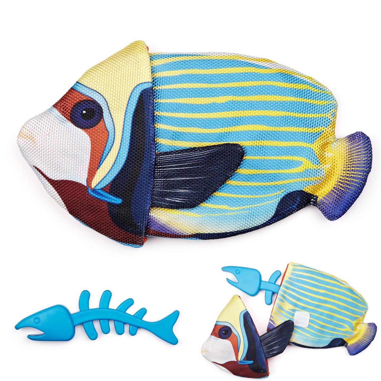 Tropical Crinkle + Bone Inside Fish